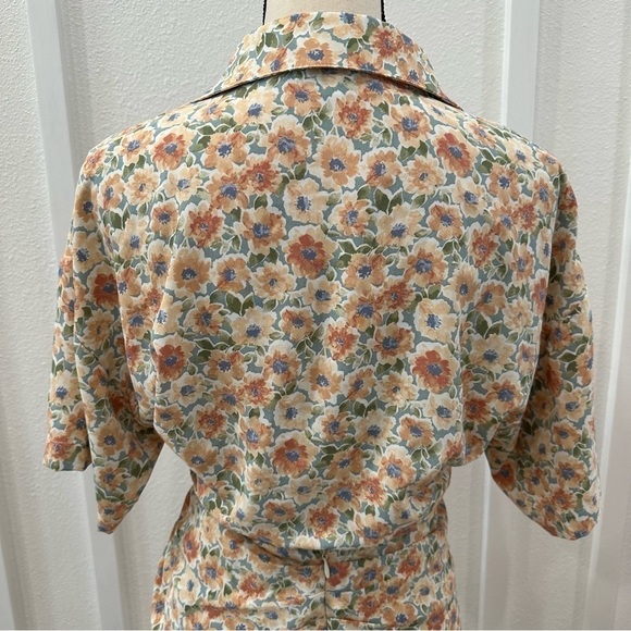 EUC Emory Park Women's Floral Two Piece Skirt Set Size Medium - Picture 6 of 14